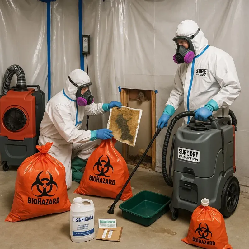 Contaminated Water Handling Protocols process in Mahaska County, IA